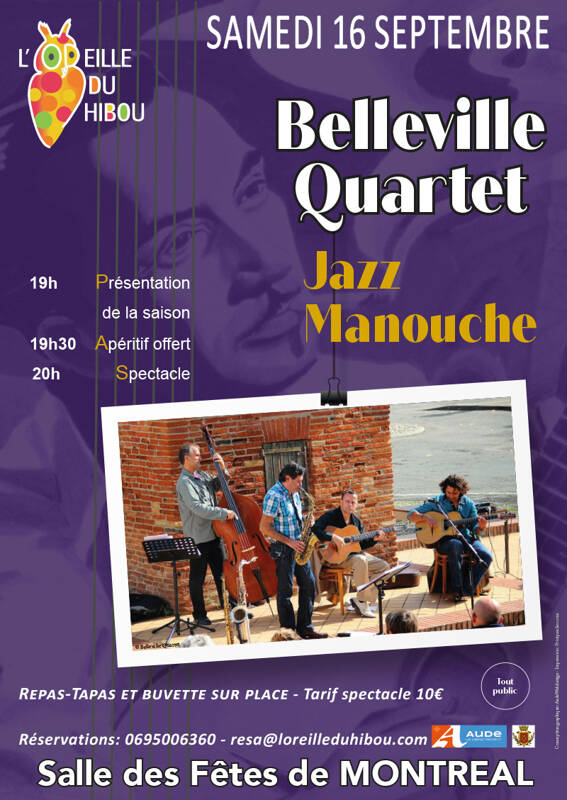 Belleville Quartet, jazz manouche