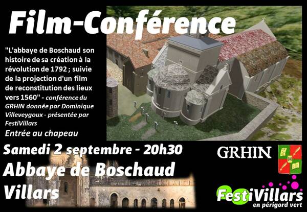 Fim-Conférence sur l'Abbaye de Boschaud