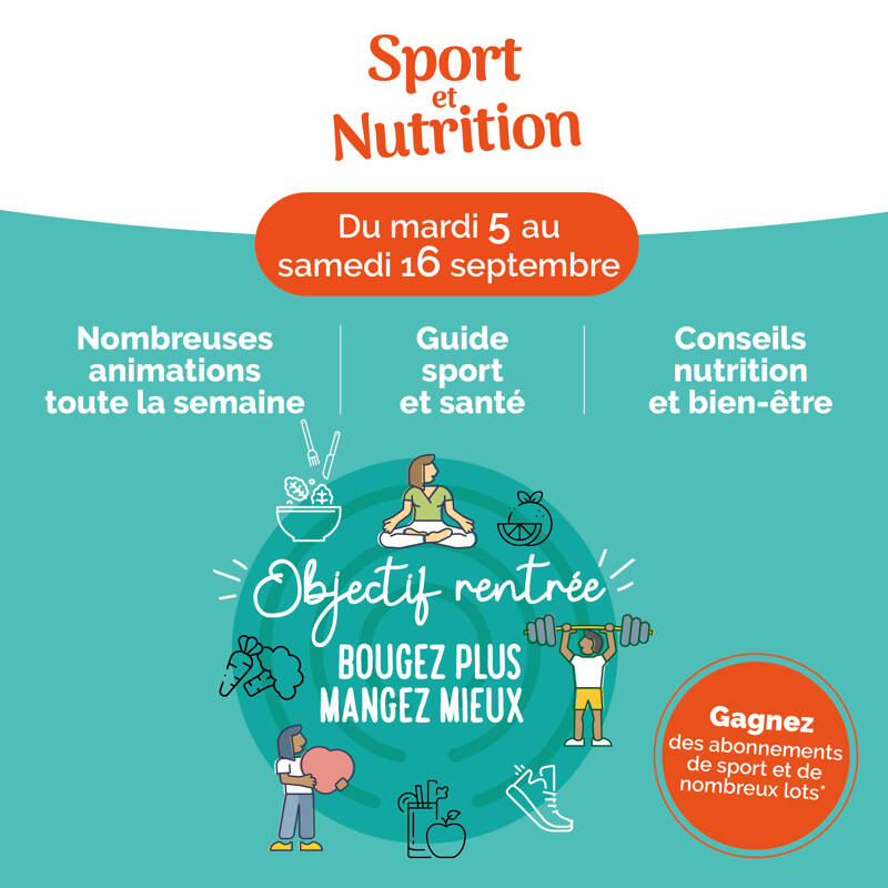 Opération Sport & Nutrition : Objectif Rentrée !