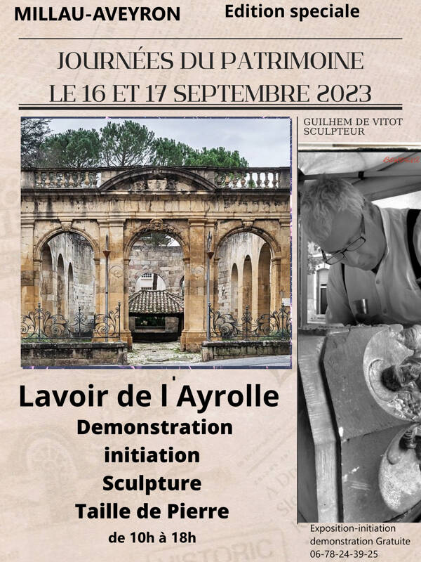 Journées du patrimoine Lavoir de l 'Ayrolle