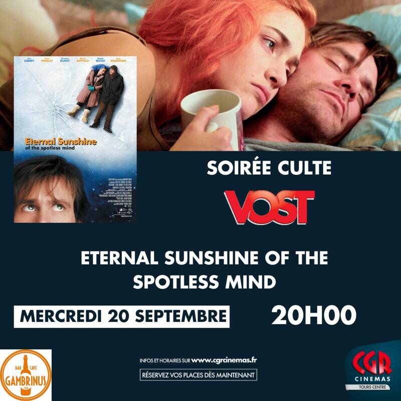 Soirée culte : Eternal Sunshine of the Spotless Mind