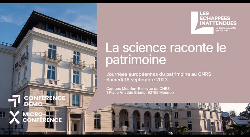 La science raconte le patrimoine