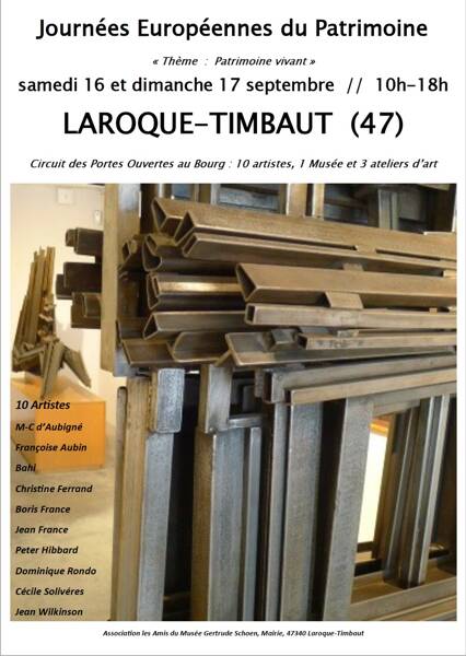 Un musée et dix artistes à (re)découvrir à Laroque-Timbaut (47340)
