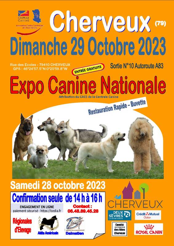 EXPOSITION CANINE NATIONALE