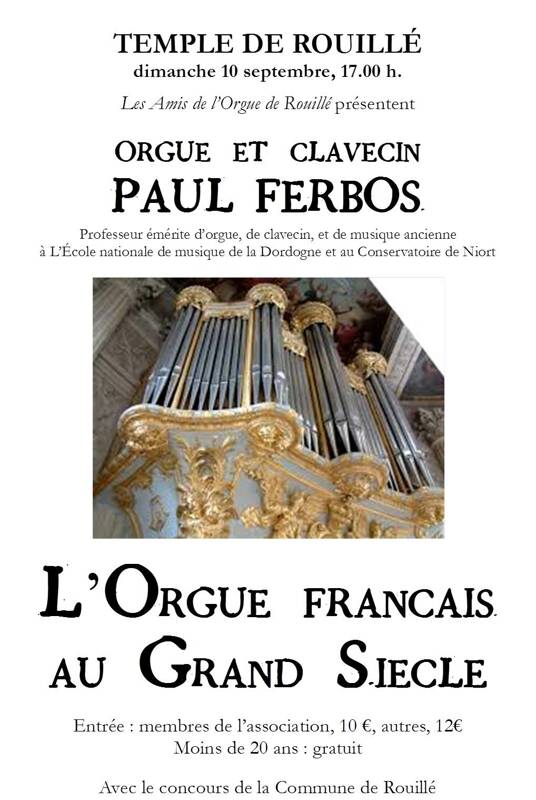L'Orgue français du Grand Siècle, Paul Ferbos