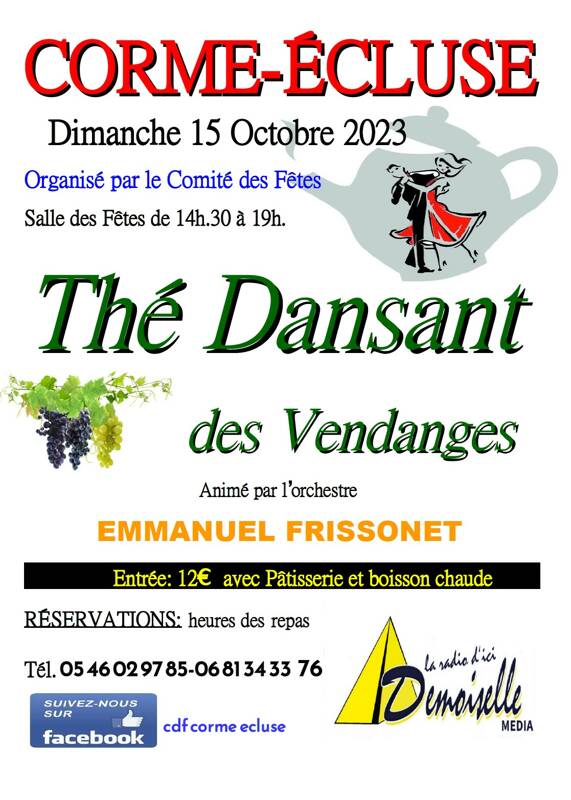 Thé Dansant des Vendanges