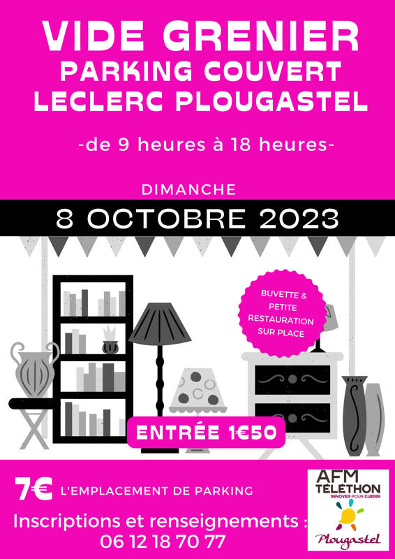 Vide grenier du Téléthon