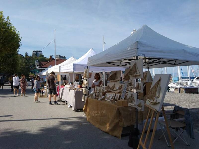 LémanCréativ' sur le Port de Thonon