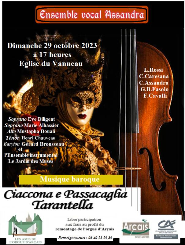 Concert de musique baroque italienne