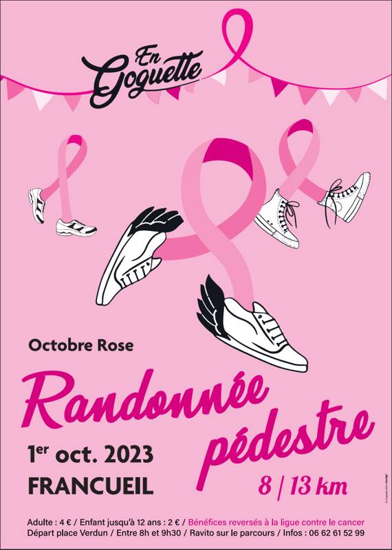 Randonnée pédestre - En Goguette - Octobre Rose 2023