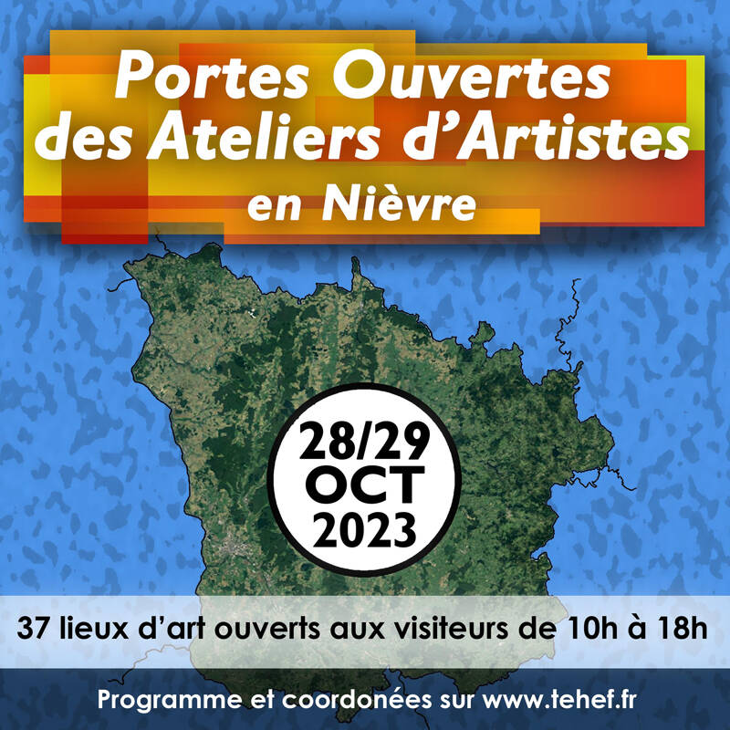 Portes Ouvertes des Ateliers d'Artistes en Nièvre