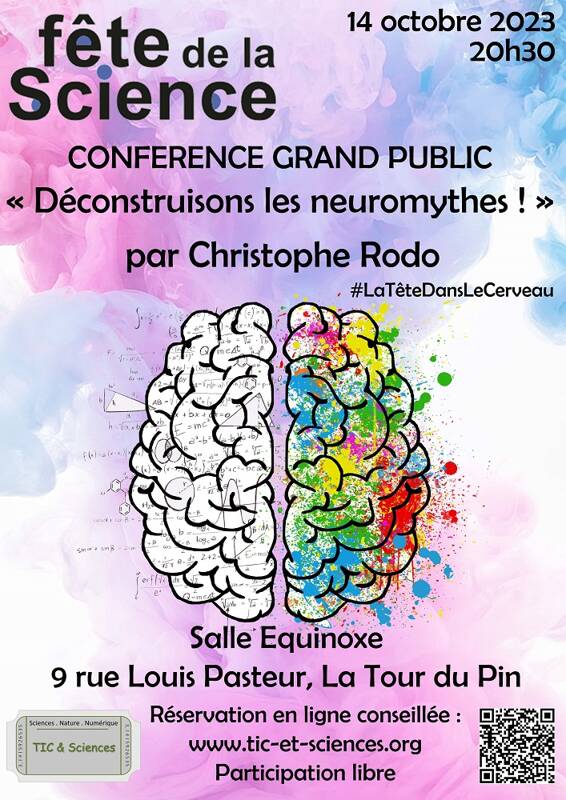 Conférence grand public : Déconstruisons les neuromythes !