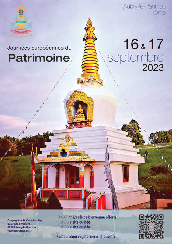 Journées européennes du Patrimoine 2023 - Vajradhara-Ling