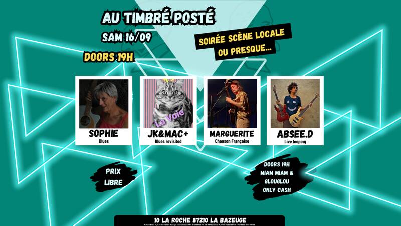 Soirée scène locale ou presque...