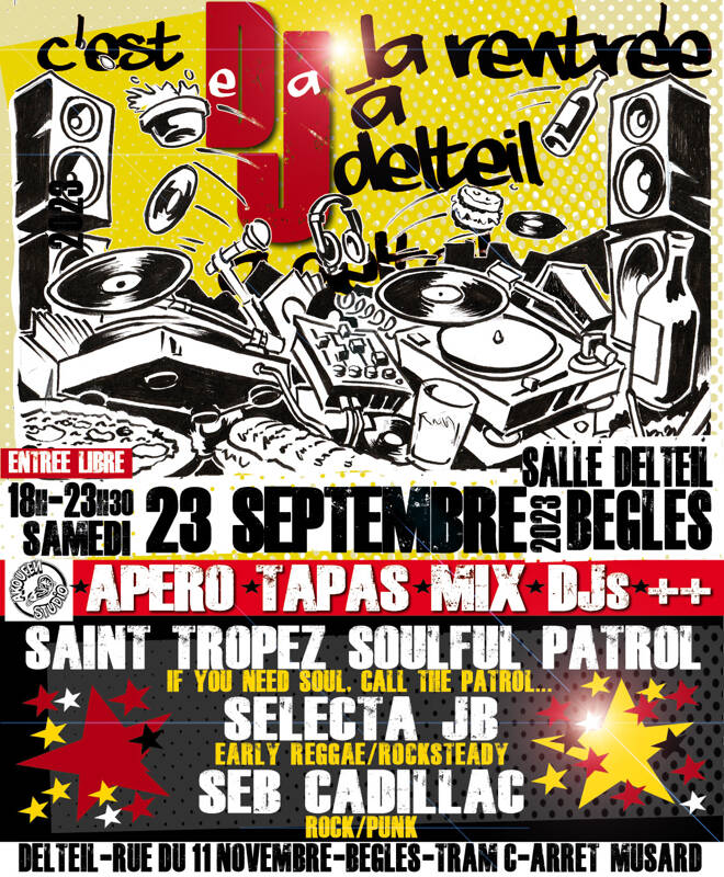 Saint Tropez Soulful Patrol / Selecta JB / Seb Cadillac