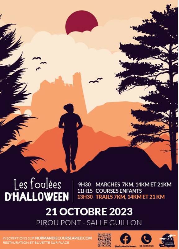 Randonnée/trail les foulées d'Halloween