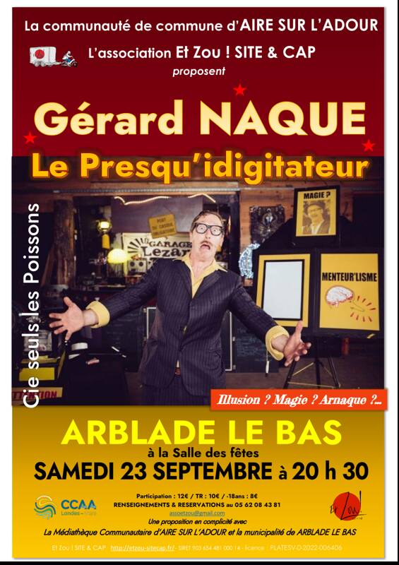 Gérard NAQUE Le Presqu'idigitateur