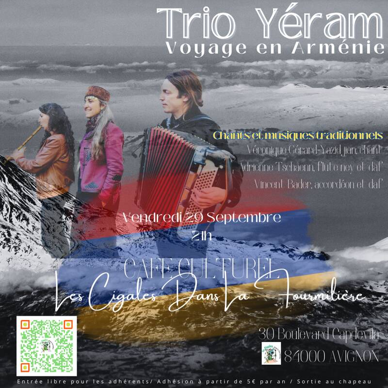 Trio Yéram Voyage en Arménie