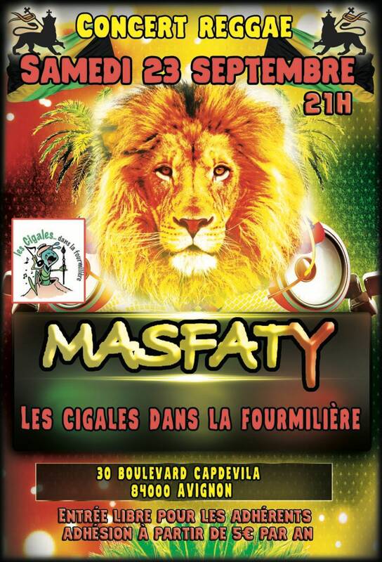 CONCERT MASFATY REGGAE