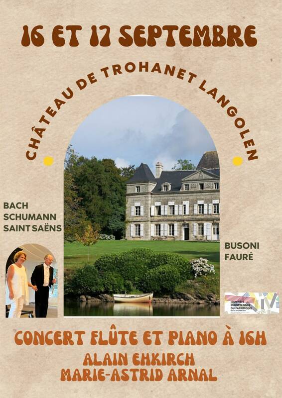 Récital flûte et piano au château de Trohanet