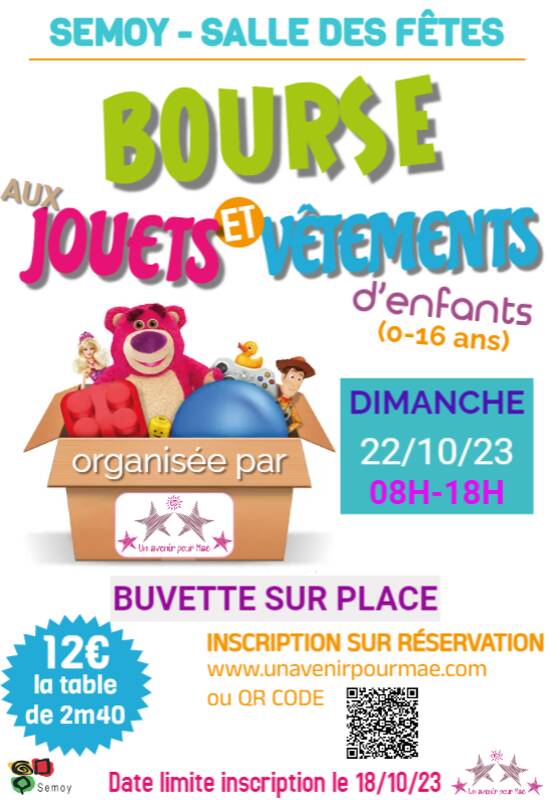 Bourse aux Jouets et Vêtements Enfants (0-16 ans)