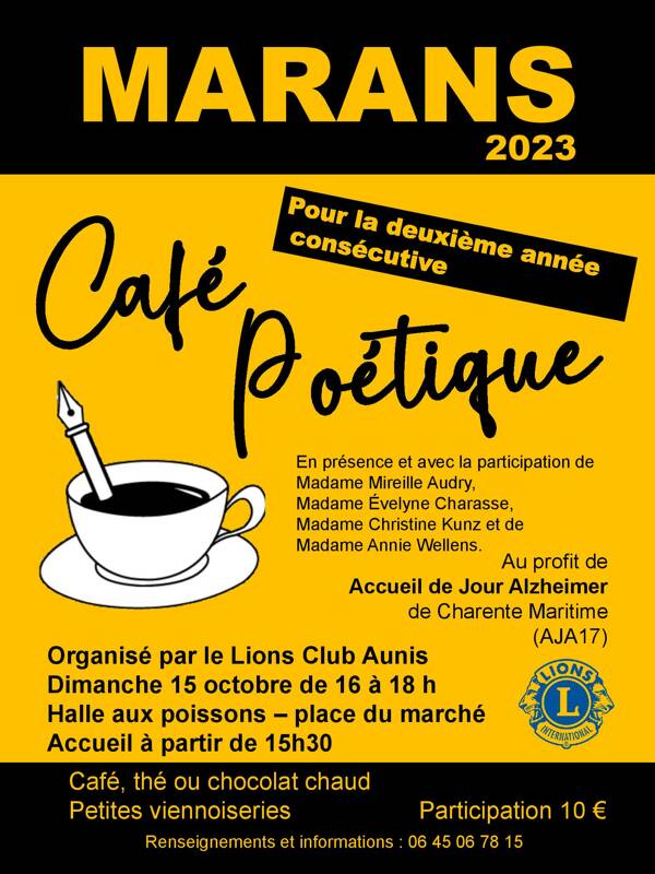 Café poétique