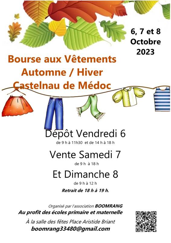Bourse aux Vêtements Hiver Boomrang