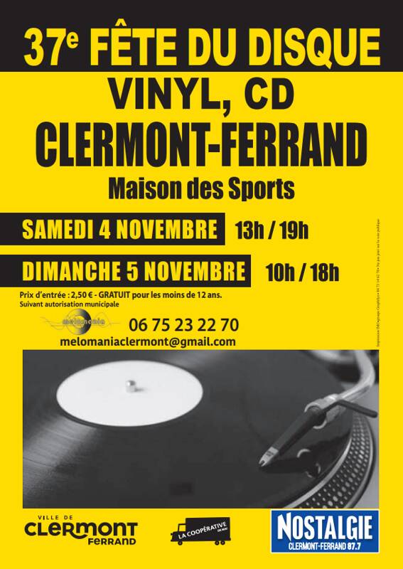 37è fête du Disque Vinyl & CD