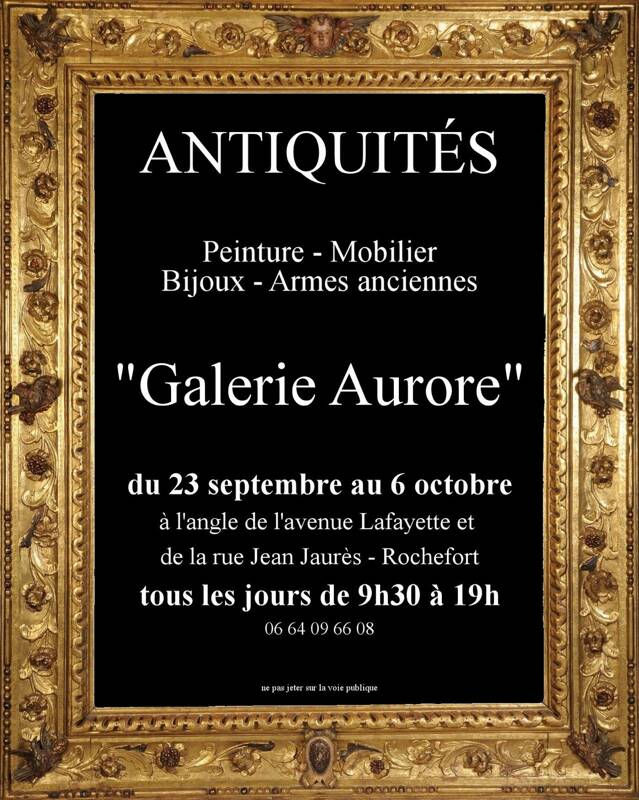 Expo-Vente antiquités armes bijoux anciens