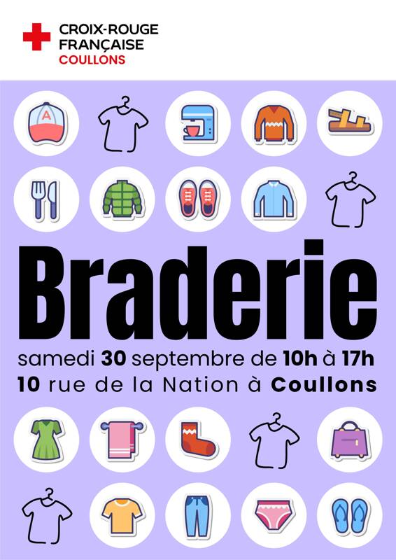 Braderie de la Croix-Rouge de Coullons