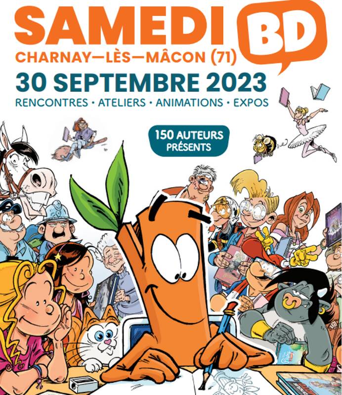 Samedi BD : Un Festival BD à Charnay Les Macon !