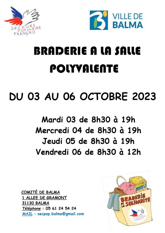 GRANDE BRADERIE VETEMENTS D'HIVER