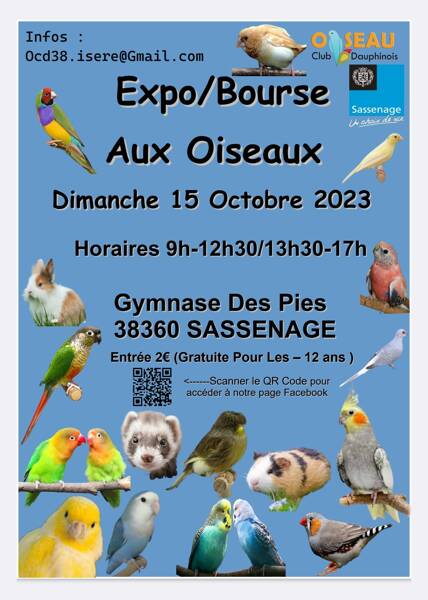 Bourse Exposition D'Oiseaux de Cage Et Volière