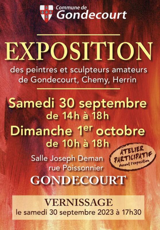 Exposition de peintures et sculptures