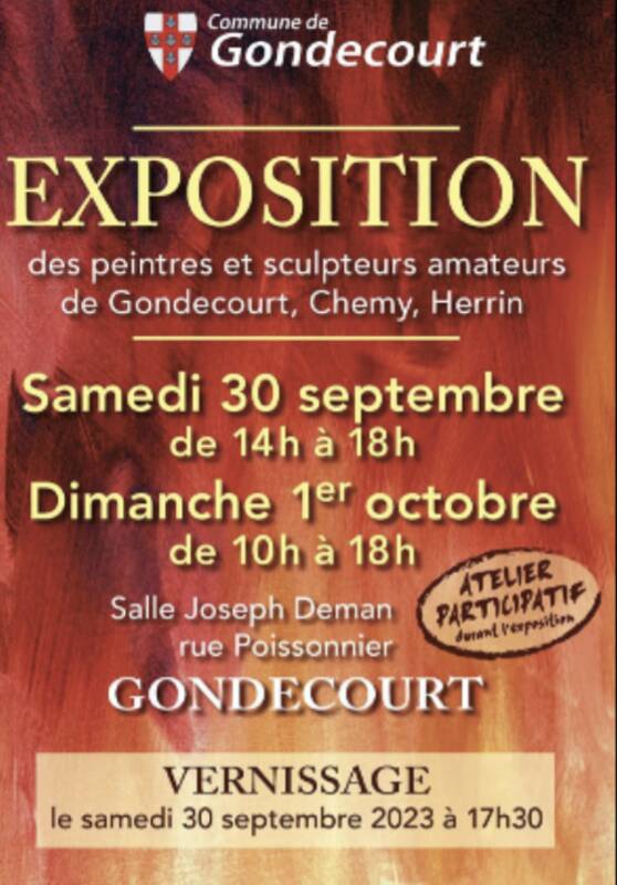 Exposition peintures et sculptures
