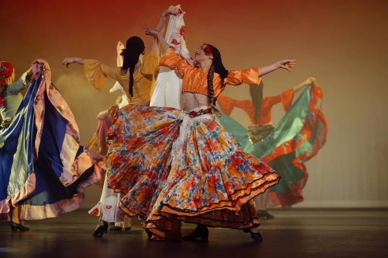 Spectacle de la compagnie KORISHKI, danses de l'Est