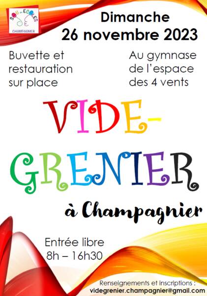 Vide Grenier du sou des écoles