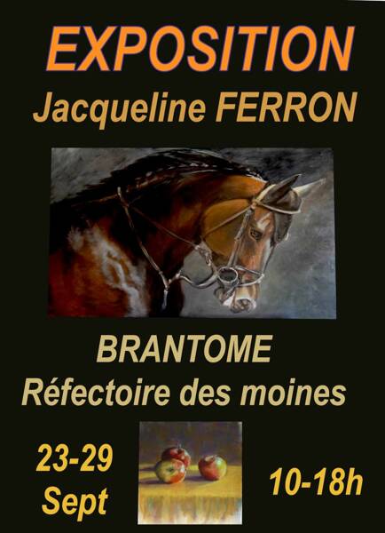 Exposition de peinture à Brantome