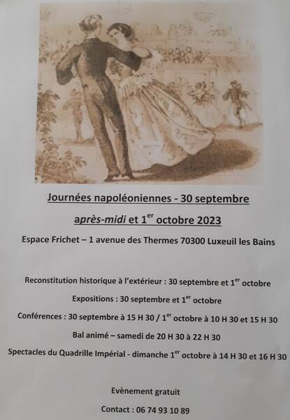 reconstitution historique : expositions, conférences, danses