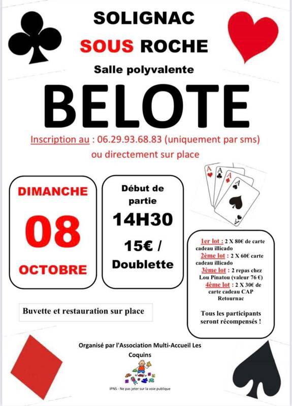 Concours de belote