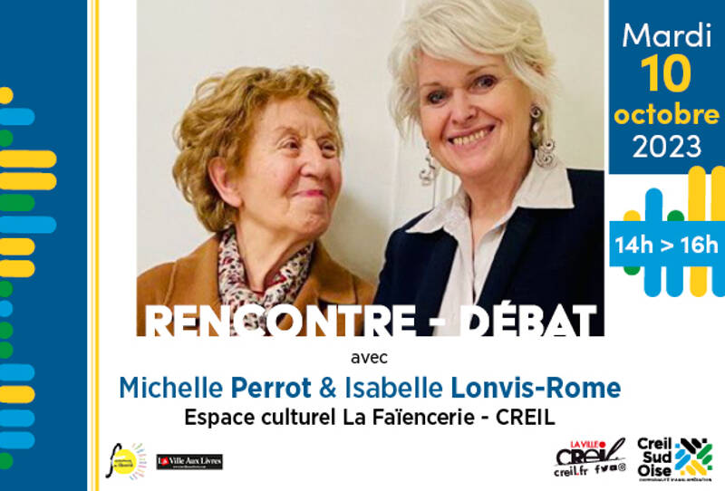 Rencontre - débat avec Michelle Perrot et Isabelle Lonvis-Rome