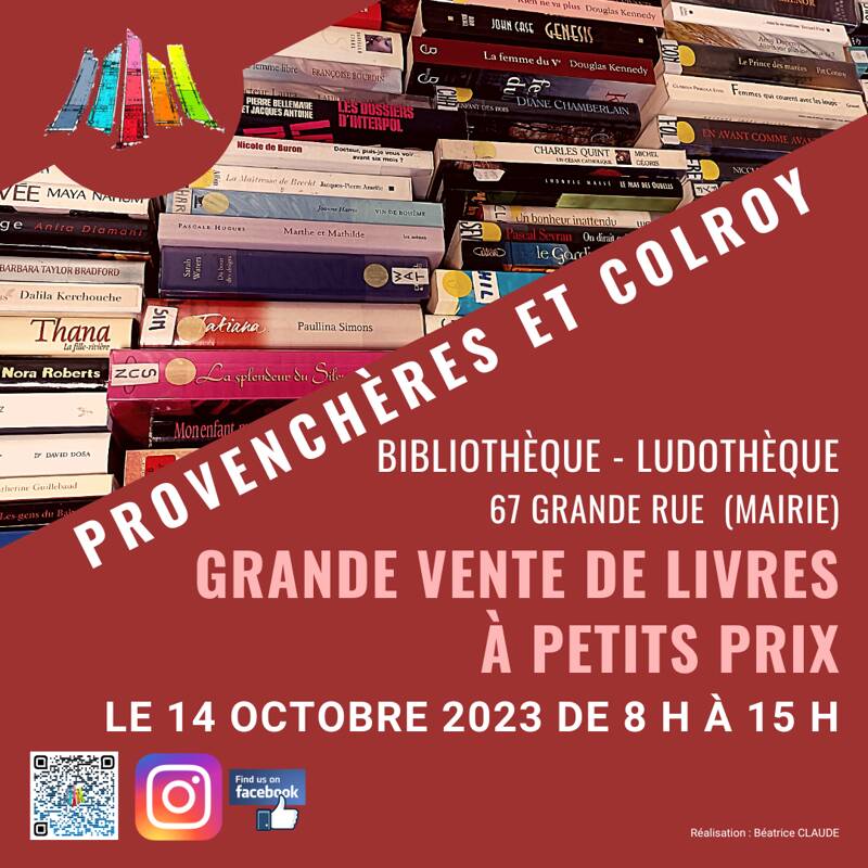 Grande vente de livres d'occasion