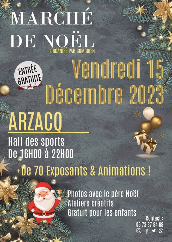 Marché de noël Arzacq