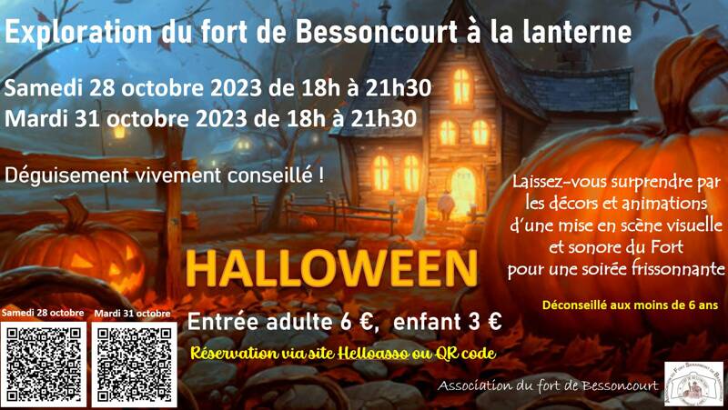 Halloween au Fort de Bessoncourt