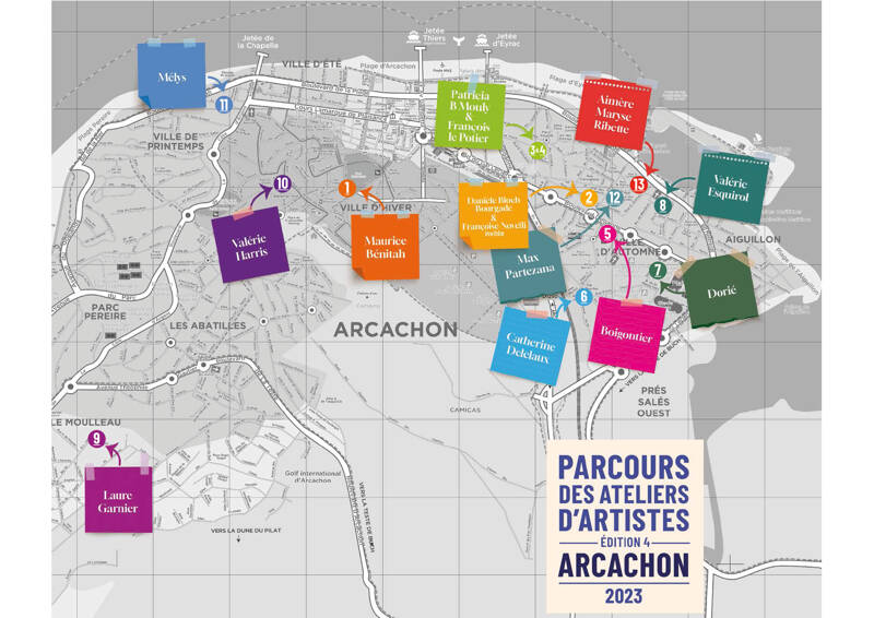 Parcours des Ateliers Arcachon