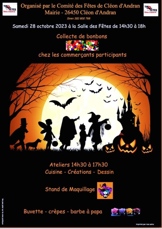 HALLOWEEN A CLEON D'ANDRAN