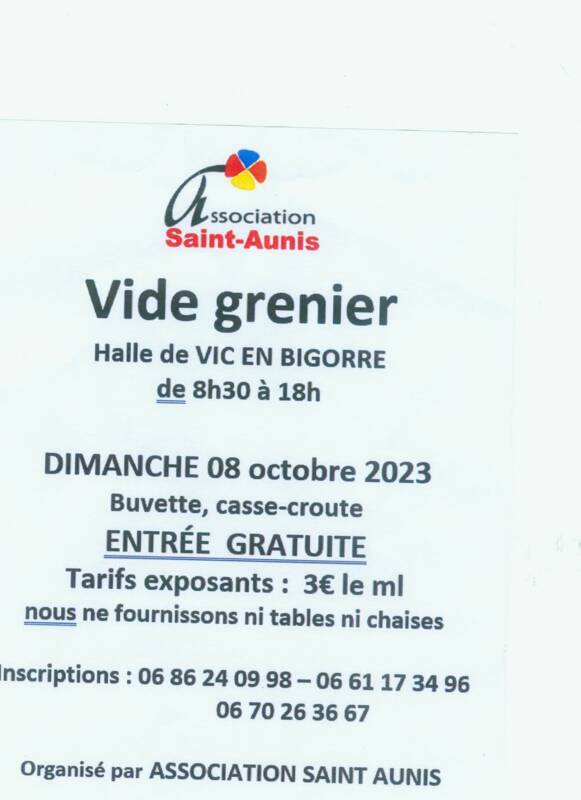 Vide Grenier d'Automne