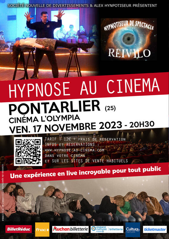 Spectacle d'Hypnose au Cinéma
