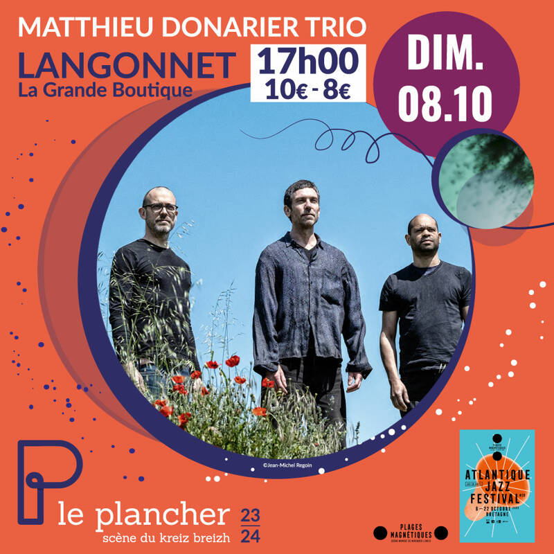 Concert : Matthieu Donarier Trio