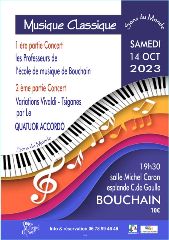 Concert musique classique sons du monde